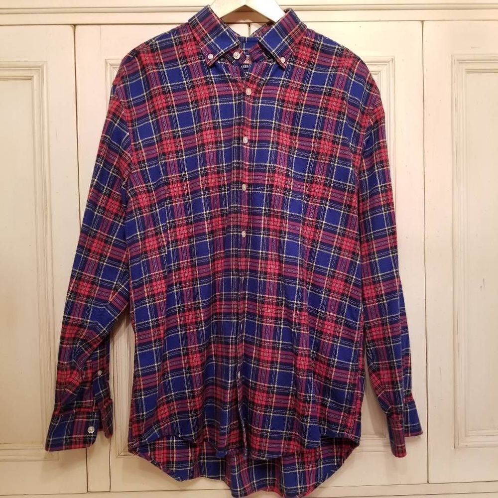 Vineyard Vines Murray Shirt Light Flannel M